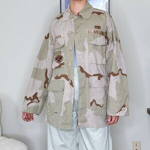 Men's US Air Force Military Camo Jacket